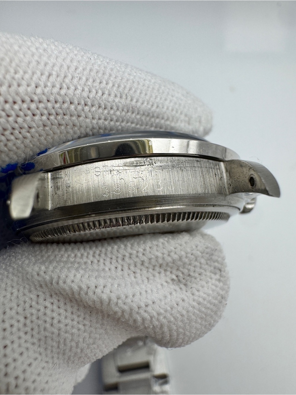 Rolex 1601 Datejust Stainless Steel Diamond Bezel Watch CUSTOM - Picture 11 of 12